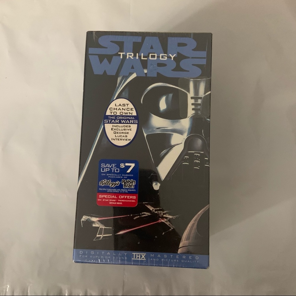Star Wars Trilogy VHS Set NEW still sealed 1995